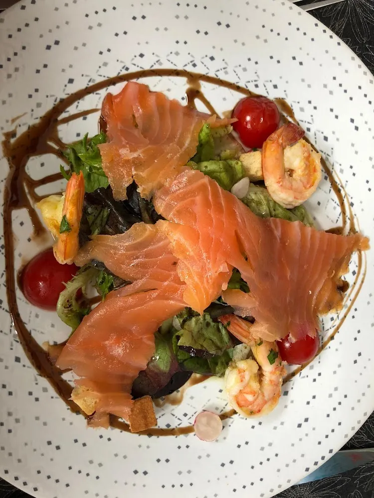 Salade de Saumon Fumé